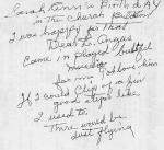 92nd birthday, Sarah Anne letter