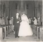 Flora Mae, Charlie wedding - September 24, 1960
