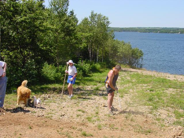 rock raking party