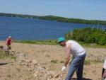 rock raking party
