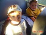 brothers on the bus