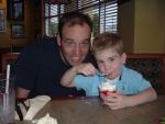 Scott & Jack at Applebee's