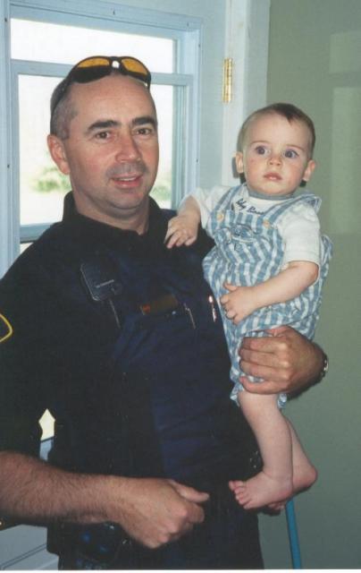 Wayne and Ryan on his 1st bday