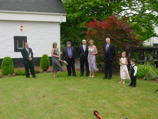 Wedding in Glenora Falls - July 2, 2005