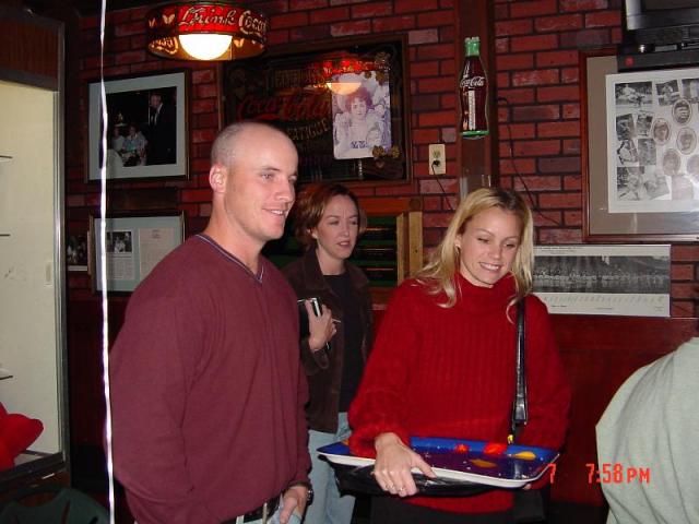 Scott, Kathy with Jackie Parker in the back