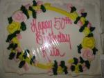 50th cake