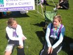 Relaxing after the run