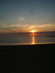 The sun goes down in Port Hood on a great summer for Mitch
